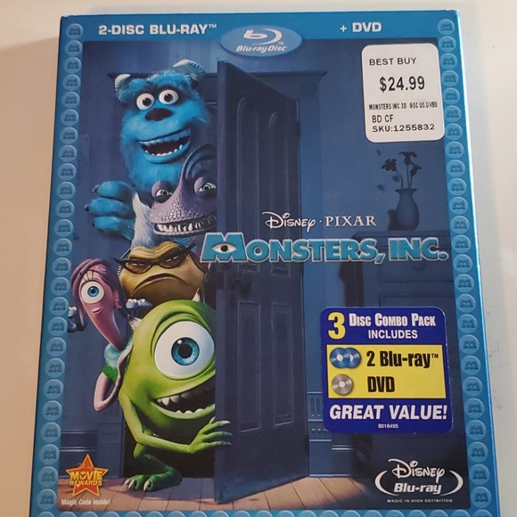 Monsters, Inc. Blu-Ray+DVD Set - Picture 1 of 4
